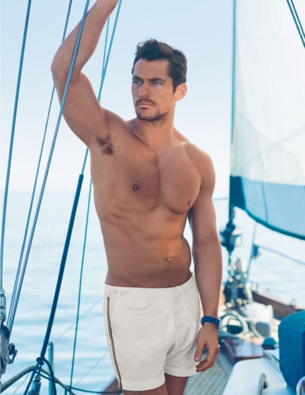 David gandy store autograph swim shorts