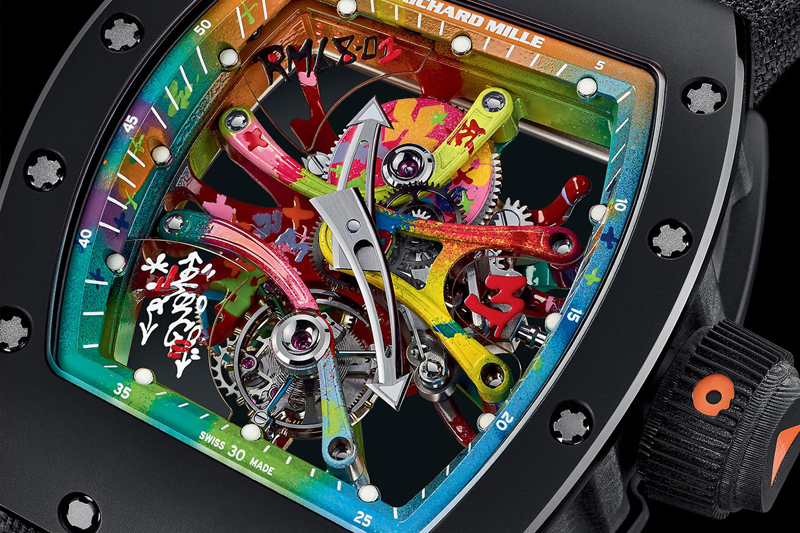 Richard Mille collaborates with artist Cyril Kongo for new art