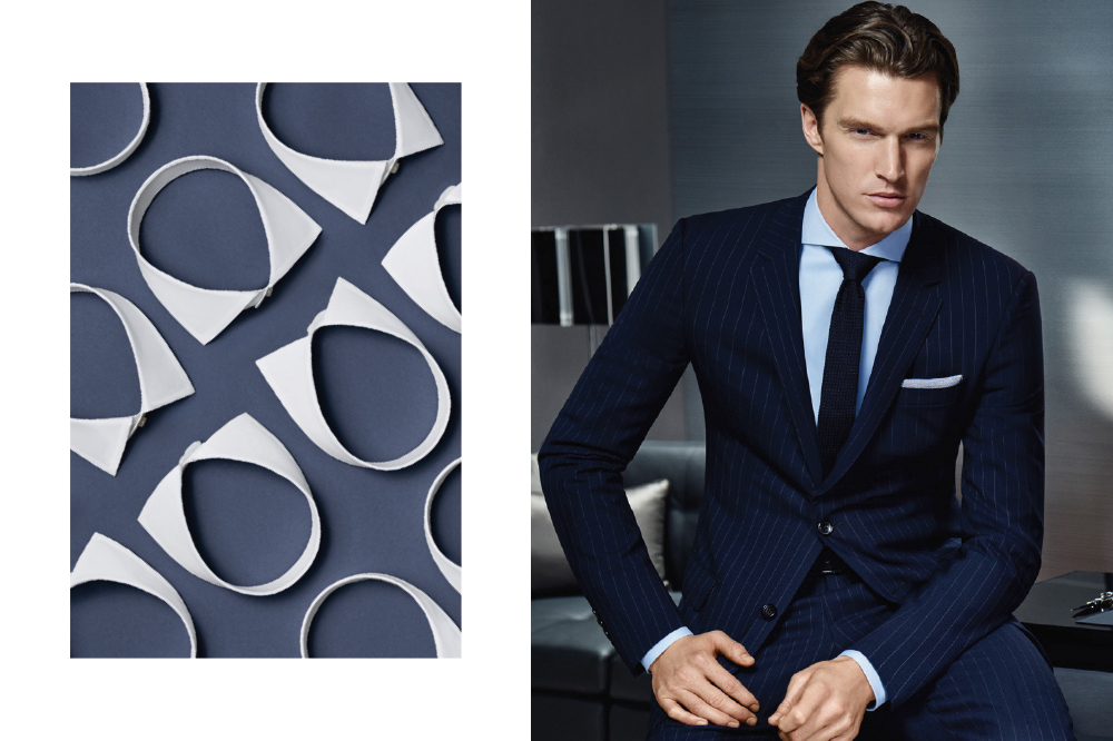 Hugo boss top custom suit