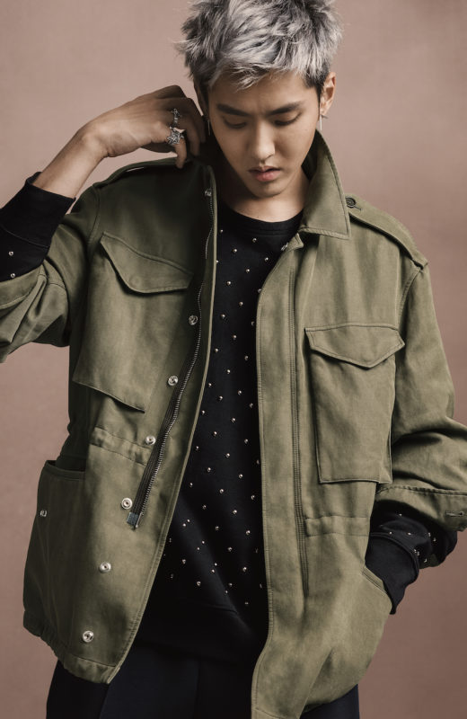 Kris Wu Brings the Man Bun Trend Back (Sort Of) - Men's Folio