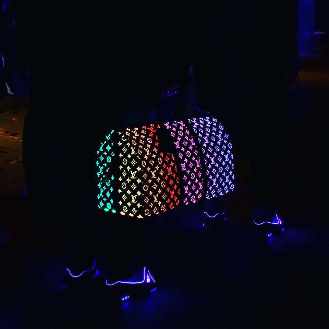 Louis Vuitton's Glow-in-the-Dark Bag Is still talk of the town