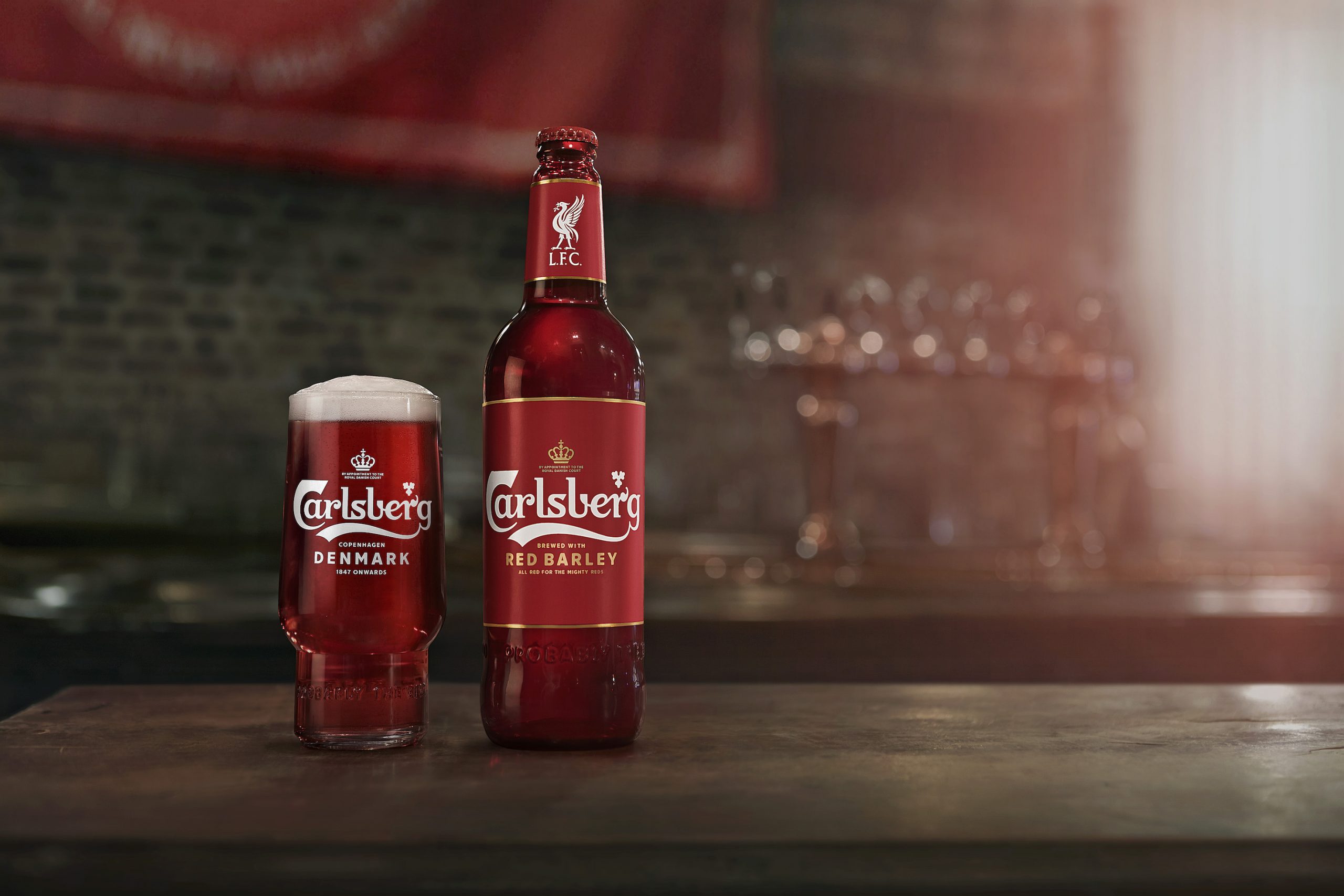 Carlsberg celebrates Liverpool’s friendship with Red Barley Beer Men
