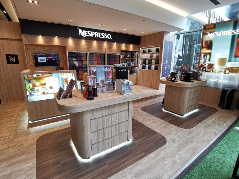 nespresso site visits