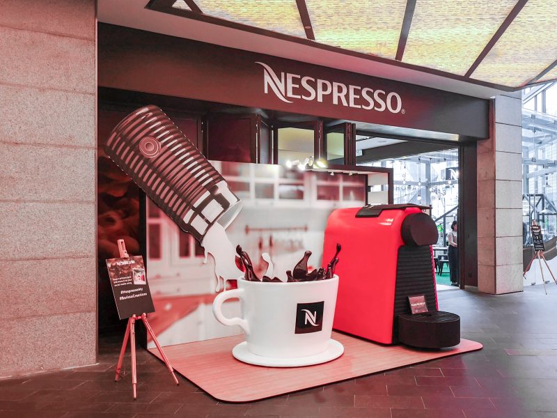 nespresso site visits