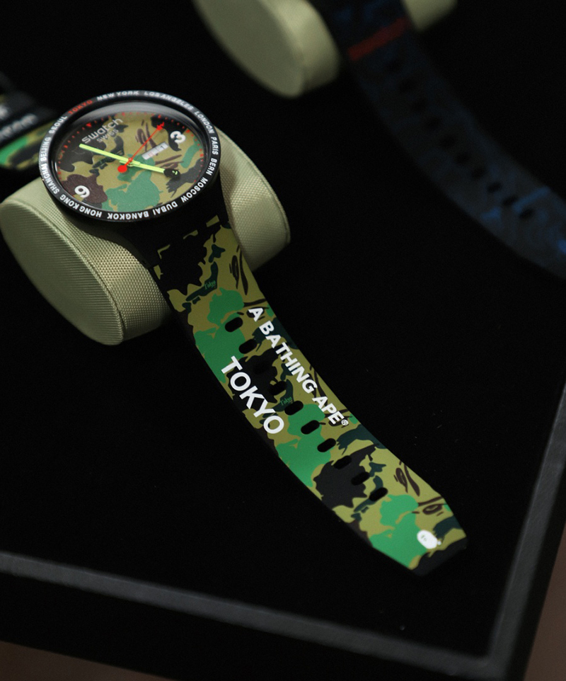 Swatch 2024 bape release