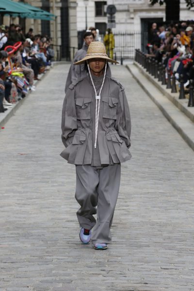 Hector Bellerin Hits the Runway for Virgil Abloh's Louis Vuitton