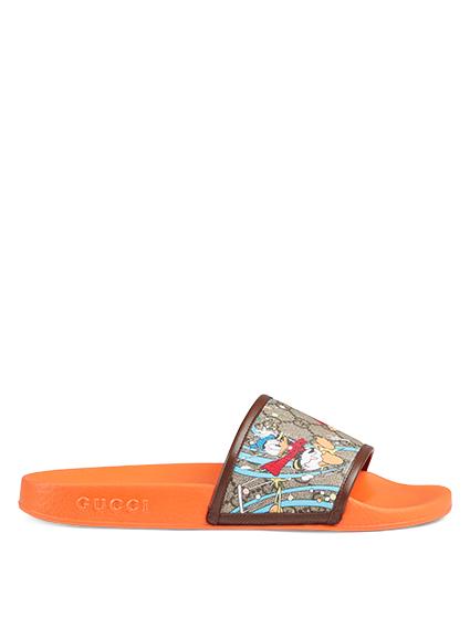 Gucci donald duck online slides mens