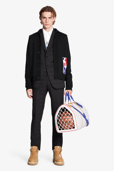 The Louis Vuitton x NBA collection is A Big Basketballer Fit - Men's Folio