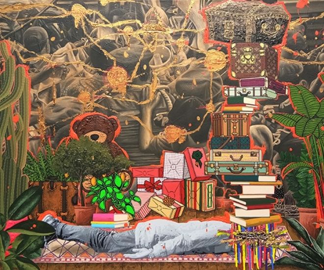 Indonesian artist Justian Jafin reveals his empirical experiences Indonesian artist Justian Jafin reveals his empirical experiences
