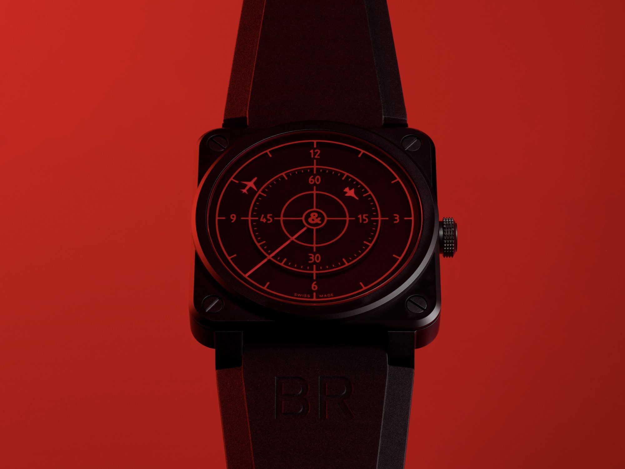Bell & Ross introduces BR 03-92 Red Radar Ceramic Bell & Ross introduces BR 03-92 Red Radar Ceramic
