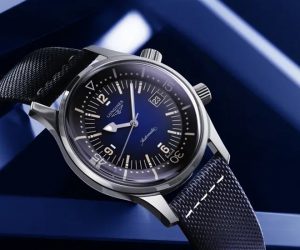 The Longines Legend Diver is now available in coloured versions