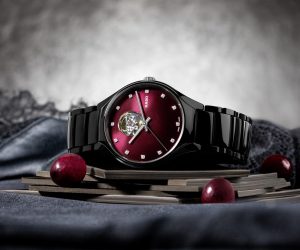 Rado infuses the Captain Cook among others with irresistible red