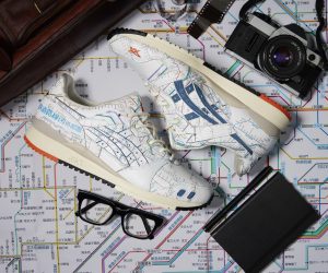Asics collaborates with Atmos for subway-inspired Gel-Lyte III