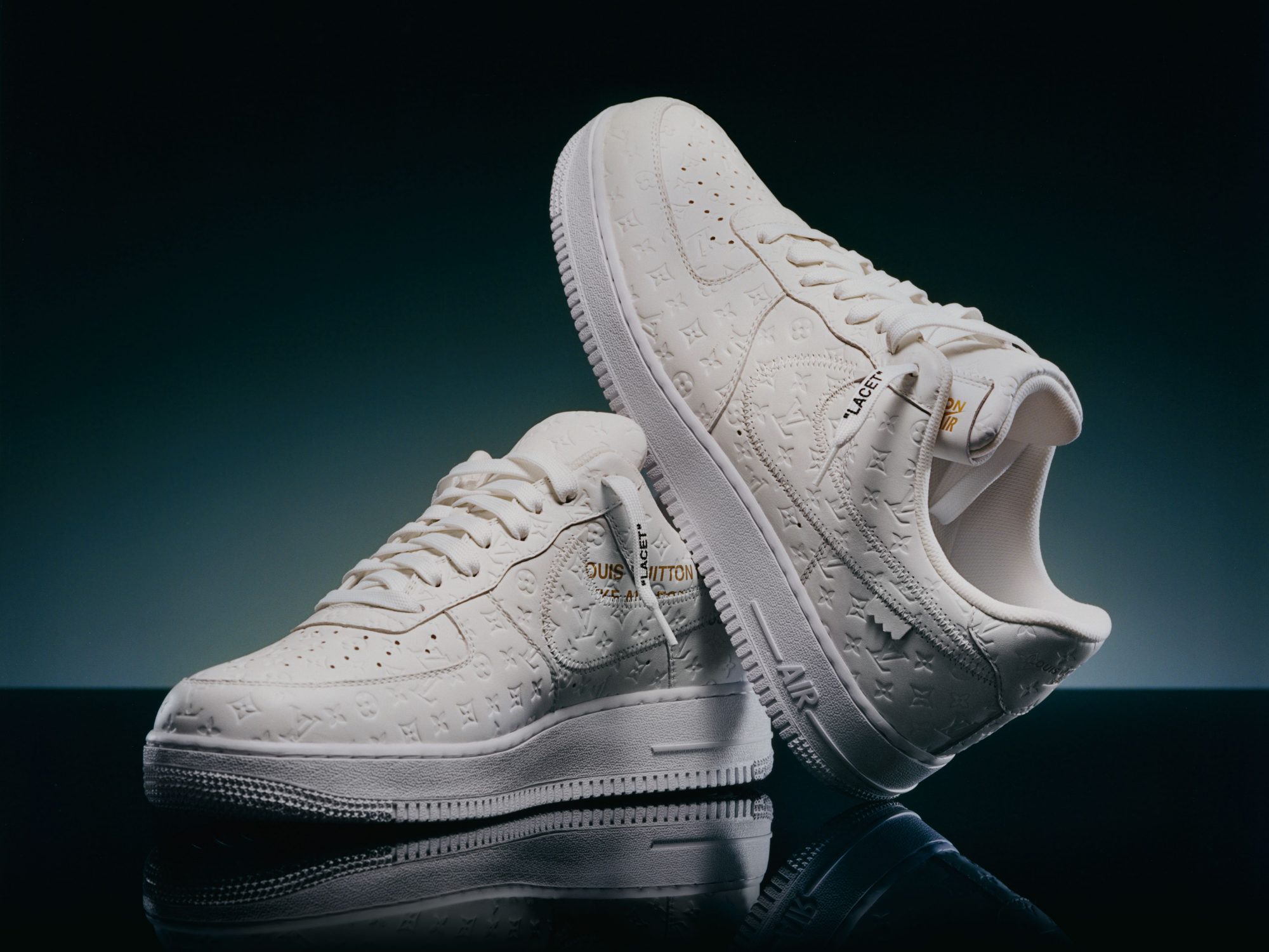 The Louis Vuitton x Nike Air Force 1's Covert Journey to the