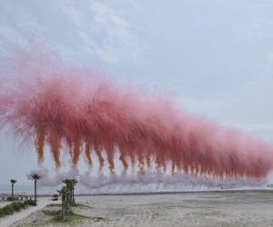 Saint Laurent collaborates with Cai Guo-Qiang for striking firework displays