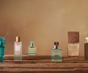 The radiant transparency of the best new wood fragrances for men