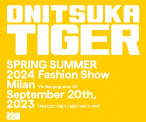 LIVE: Onitsuka Tiger’s Spring/Summer 2024 fashion show