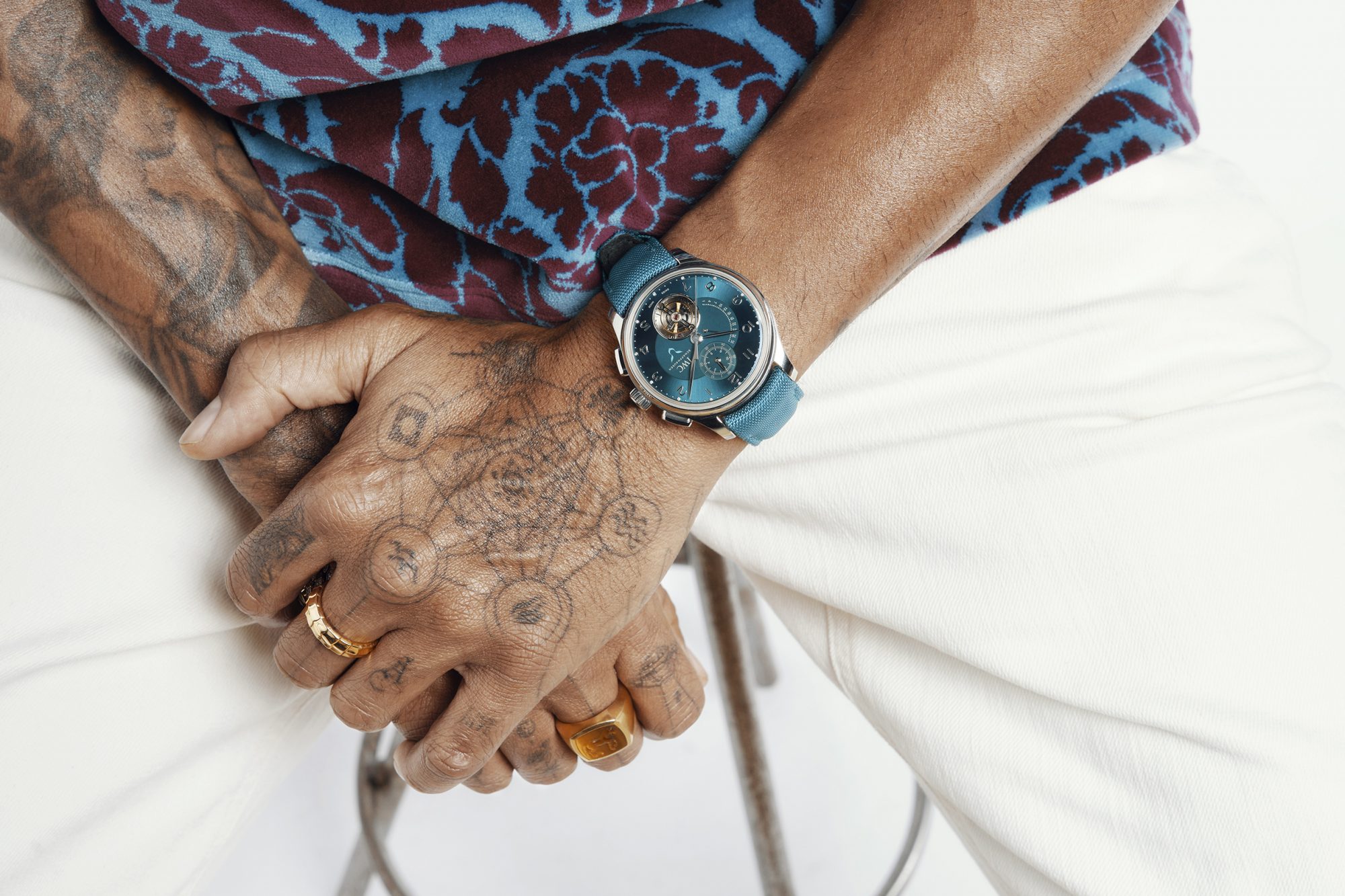 IWC Schaffhausen joins forces with Lewis Hamilton Men s Folio